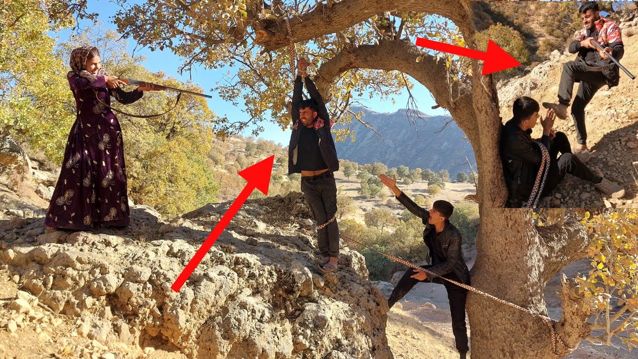Manouchehr's sudden attack on Sahar and Mohammad and their clever revenge