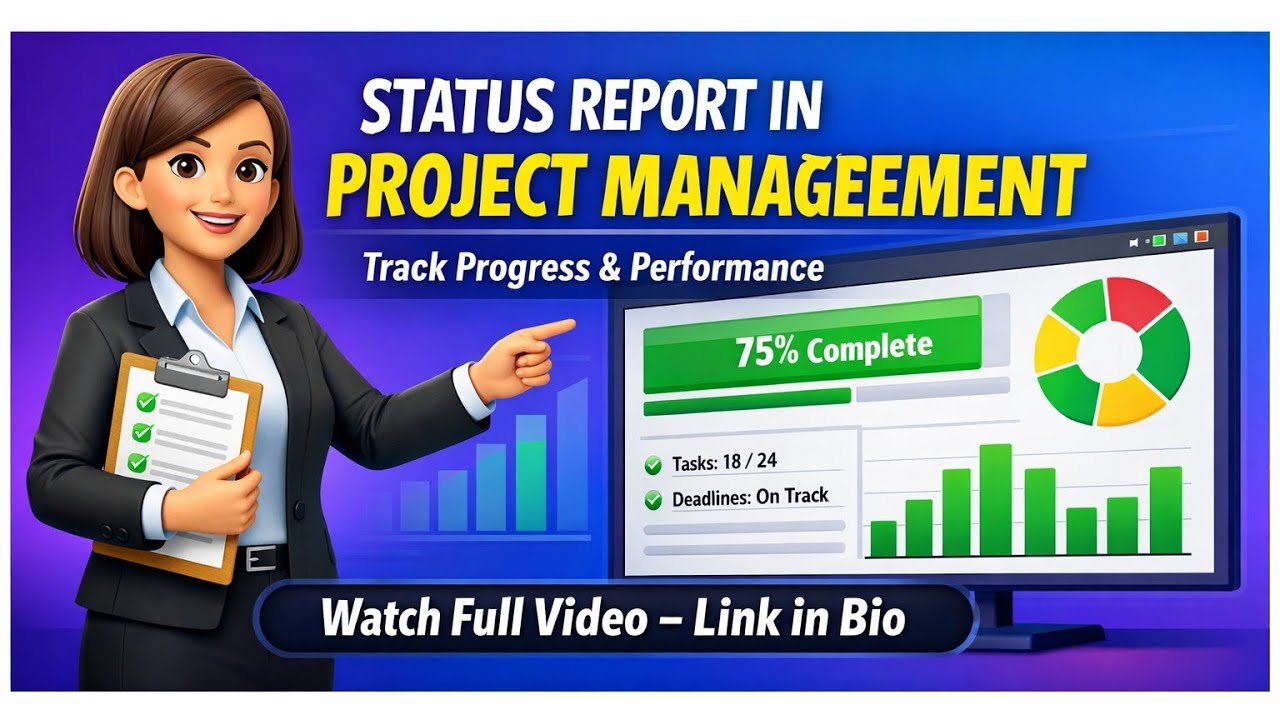 What is a Status Report in Project Management? In Telugu | Status Report in Project Management | PMP