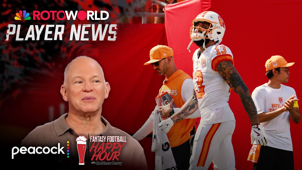 Bucs' Mike Evans' return 'good news' for Baker Mayfield | Fantasy Football Happy Hour | NFL on NBC