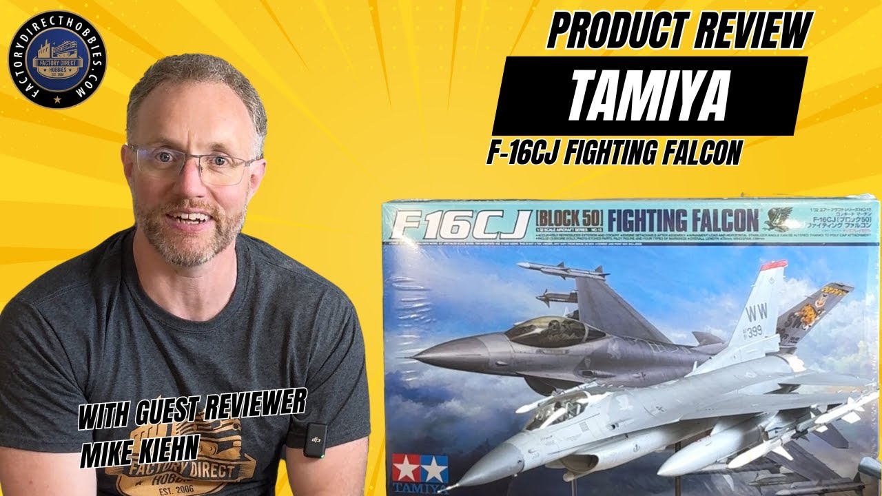 A Joy to Build - An Enthusiastic Review of the Tamiya Lockheed Martin F-16CJ Fighting Falcon