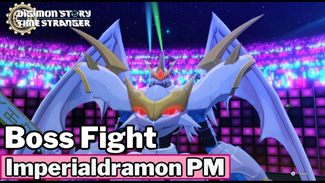 Imperialdramon PM Boss Fight - Digimon Story: Time Stranger
