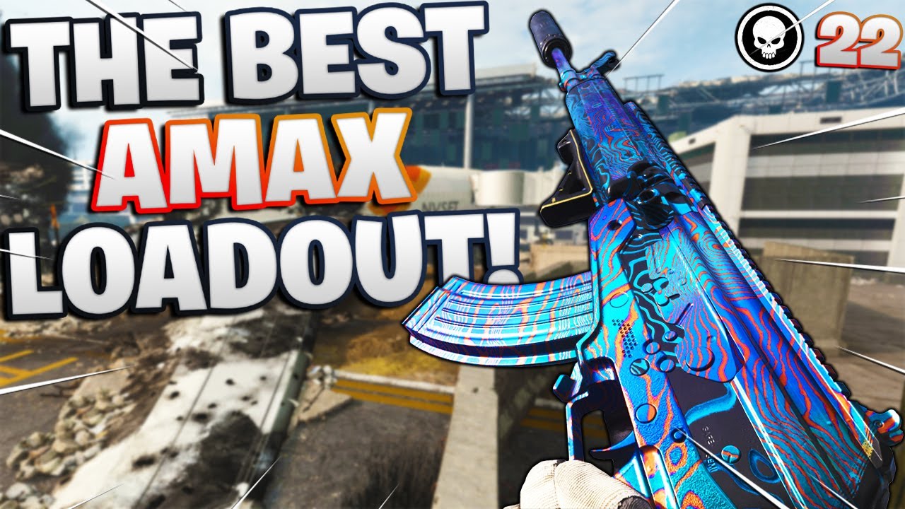 The BEST AMAX LOAD-OUT in WARZONE! (22 Kill Solo Win) | Modern Warfare