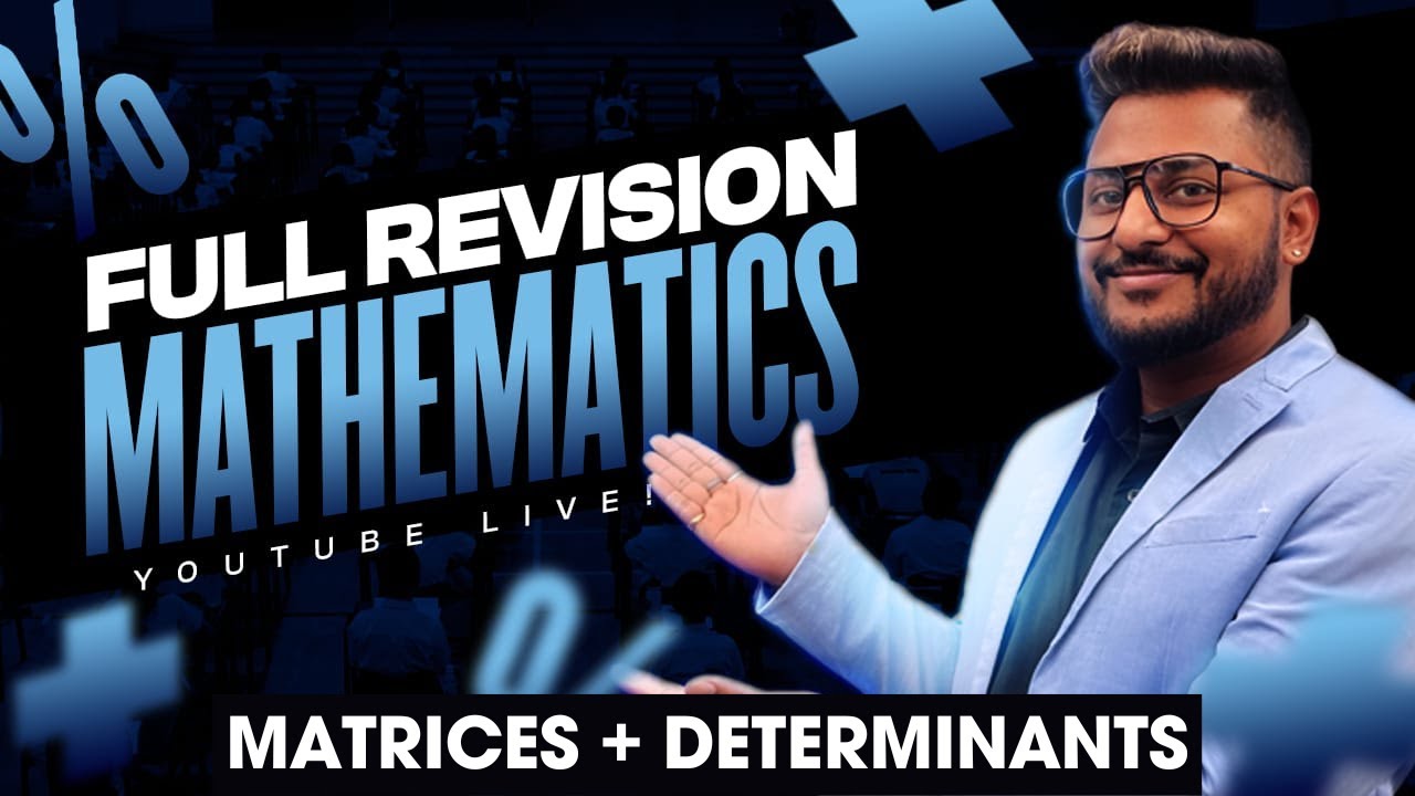 Matrices & Determinants in One Shot | ISC Class 12 | | Yash Maheshwari | Sure Shot 10 Marks