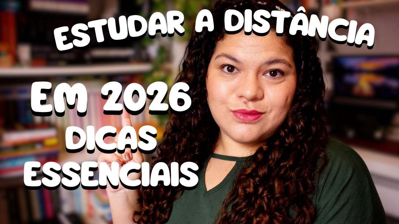 Dicas para quem vai começar estudar a distância em 2026