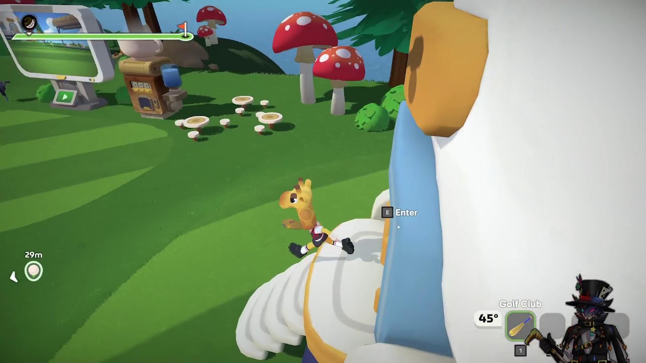 Beating my friends with a Nine Iron for ruining my Hole In One.