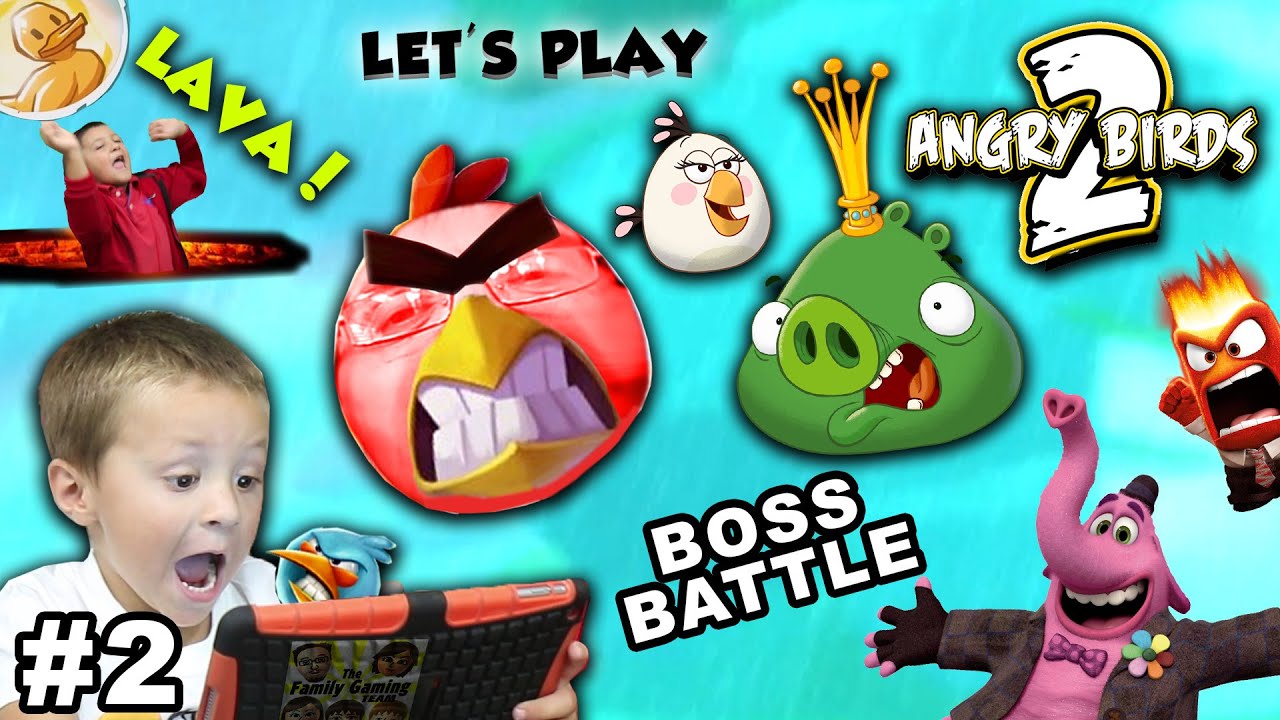 FGTEEV Сыграем сердит пернатой 2! KING PIG BOSS БИТВА / ДОЖДЬ Утки! / BING BONG LAVA СПАСЕНИЯ