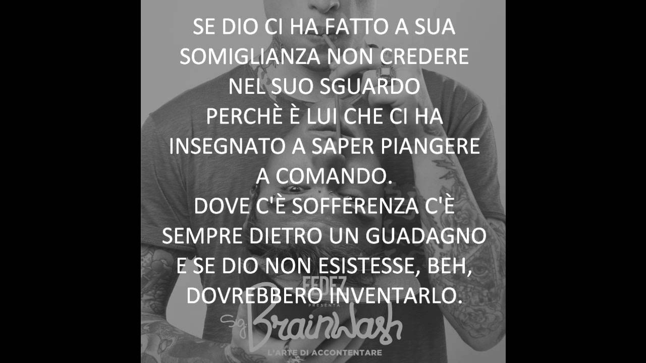 FEDEZ - SI SCRIVE SCHIAVITU' SI LEGGE LIBERTA'