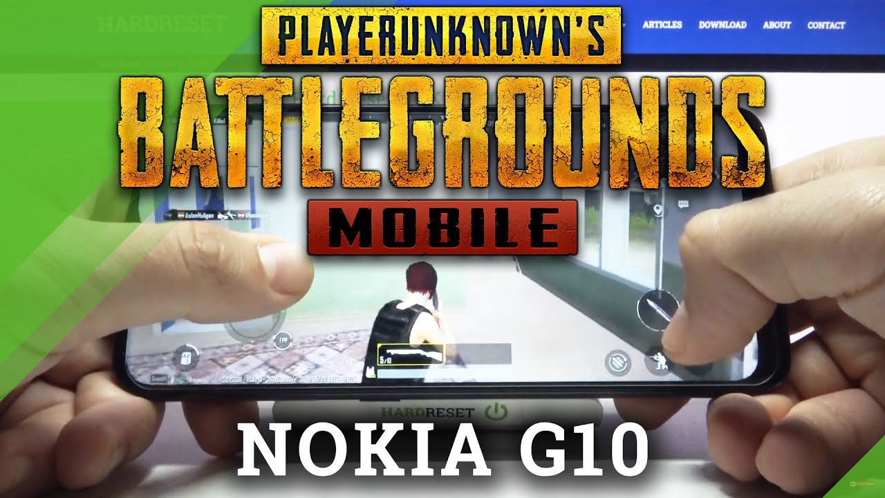 PUBG Short Gameplay on NOKIA G10 &ndash; Efficiency Test | Gaming Performance
