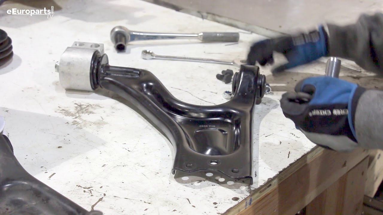 Saab 9-5 Front Control Arm DIY