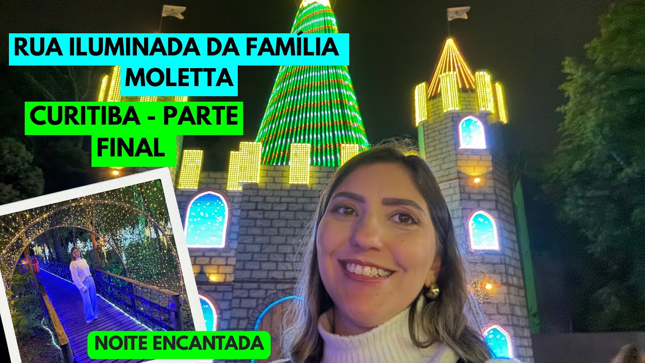 UMA DAS COISAS MAIS LINDAS QUE JÁ VI! - Em Curitiba já é Natal 🎄 