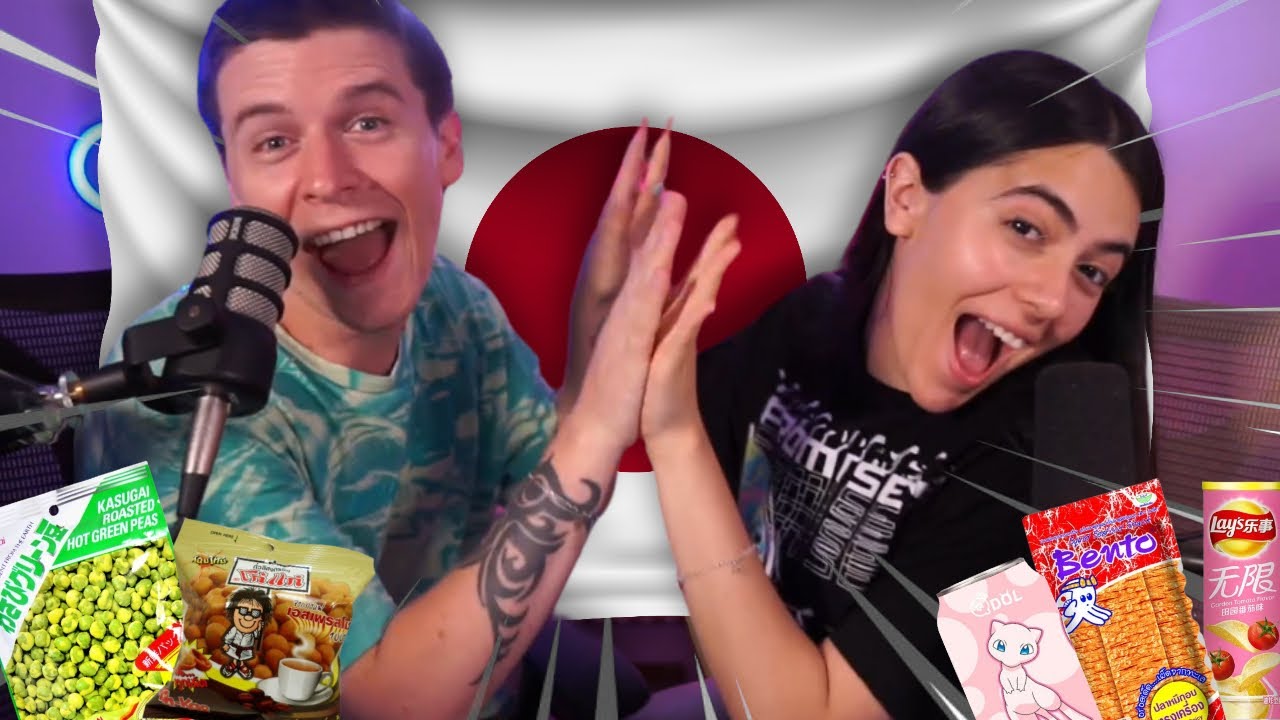 PROBANDO DULCES JAPONESES (casi vomitamos 🤮)