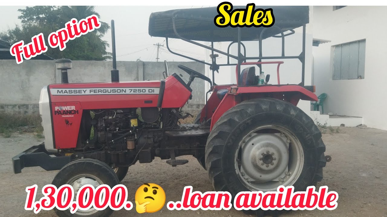 Massey Ferguson 50hp full option used second hand tractor sales in Tamil Nadu loan available 2018..