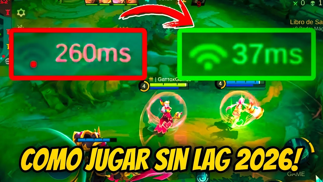 COMO JUGAR SIN LAG Y PING ESTABLE EN 2026!| MOBILE LEGENDS ESPA&Ntilde;OL 