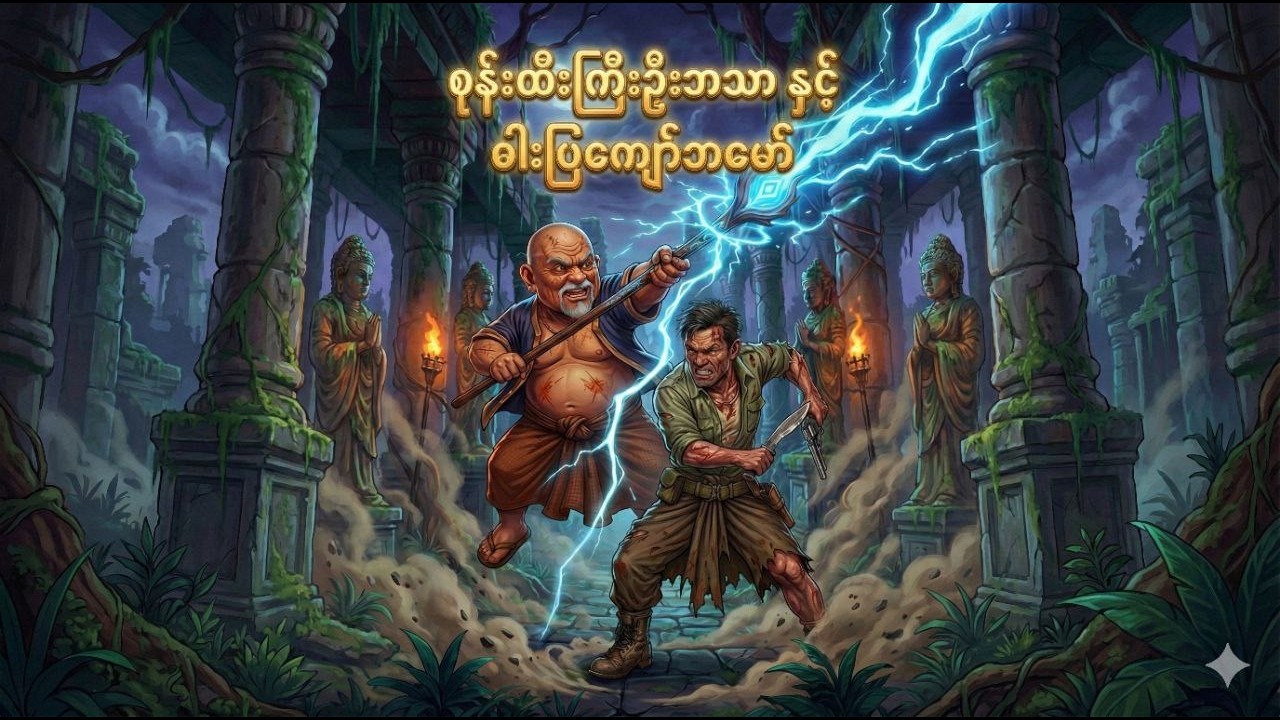 စုန်းထီးကြီးဦးဘသာ နှင့် ဓါးပြကျော်ဘမော် (အပိုင်း ၁)