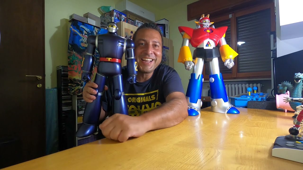 Action Toys Super Robot Vinyl Collection Tetsujin 28go Vs UFO Senshi Dai Apolon diapolon super robot