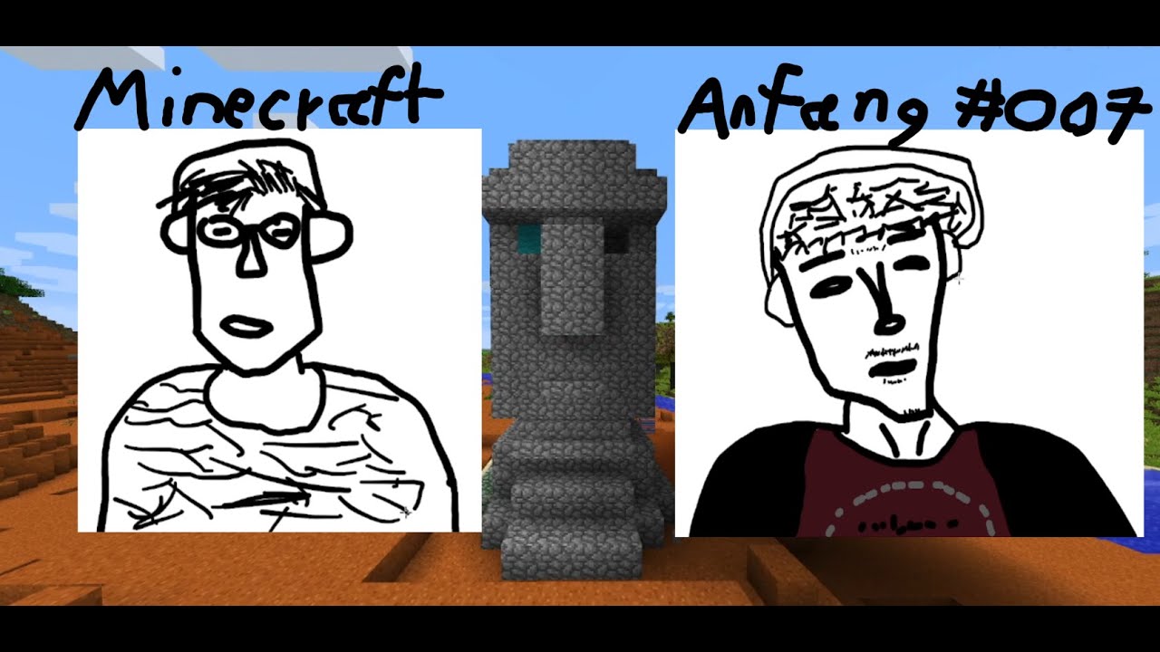 Die Moai Statue und der Meisterkünstler?! | Minecraft Anfang #007