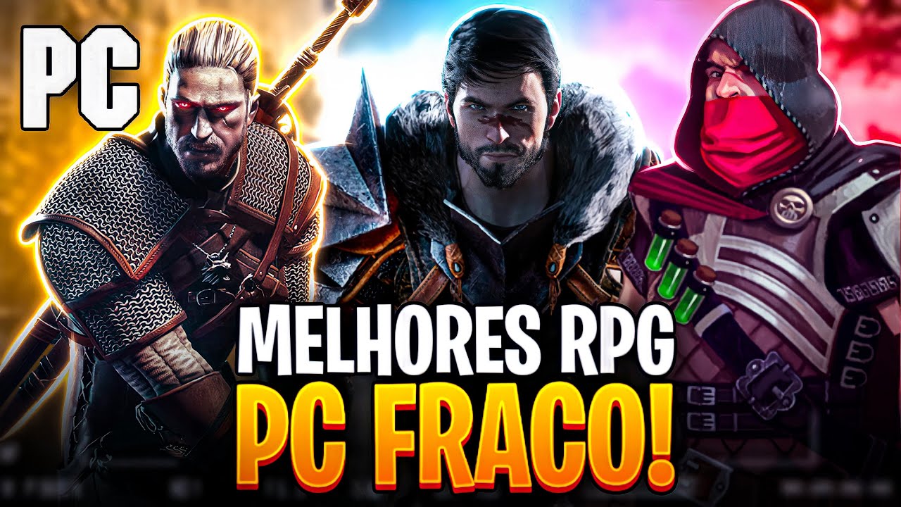 OS 12 MELHORES JOGOS de RPG para PC FRACO que Voc&ecirc; N&atilde;o Pode Perder (ATUALIZADO)