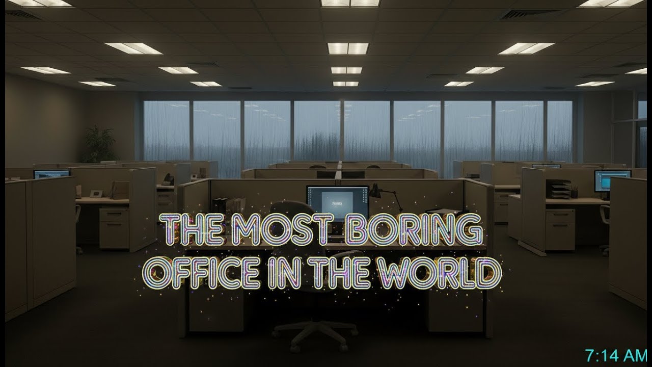 Instant Sleep Therapy: The 7:14 AM Office Arrival | Boring ASMR Sleep Story for Anxiety