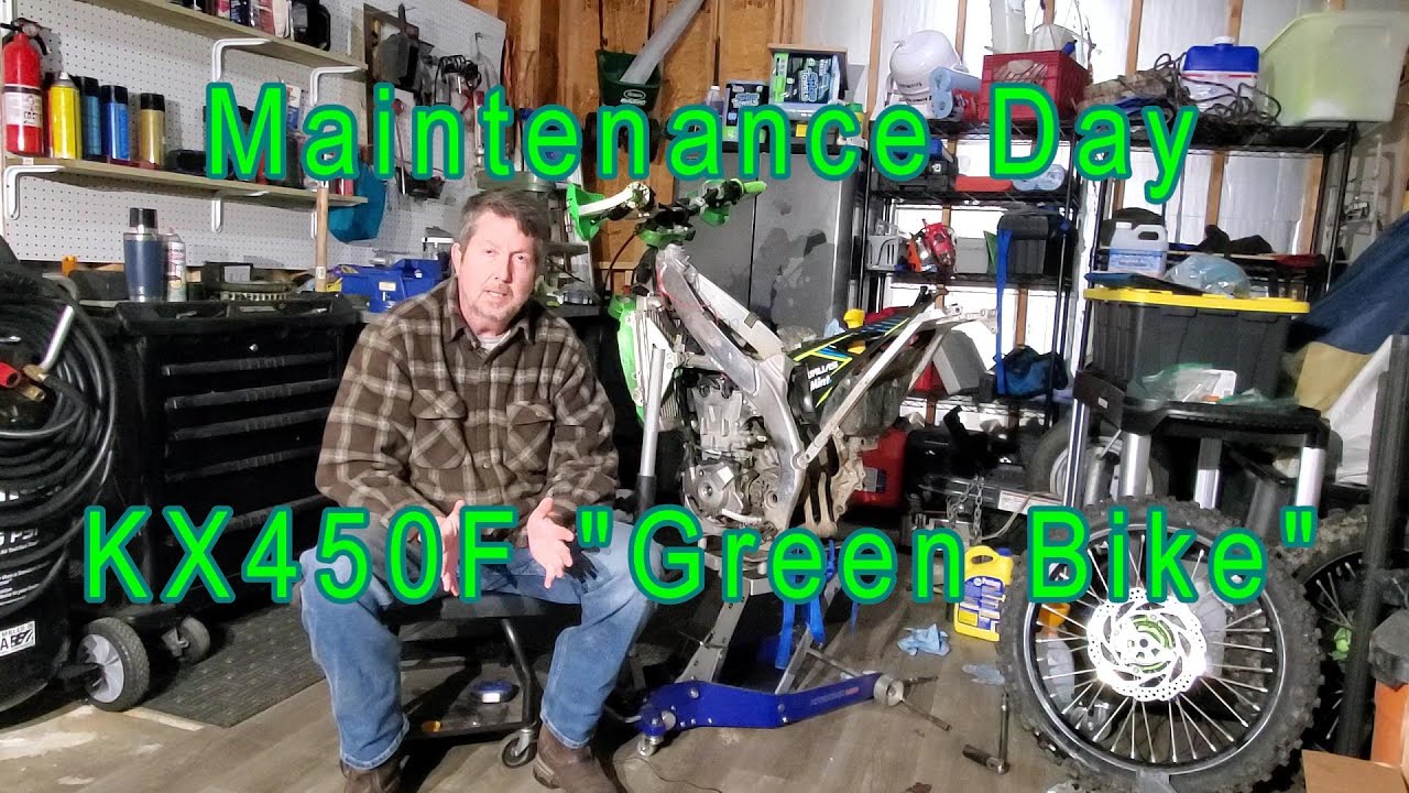 Maintenance Day KX450F - Top End