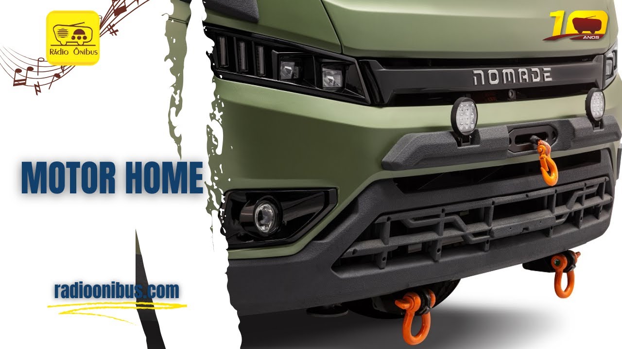 NOMADE: Um Novo Conceito de Aventura e Conforto pela Marcopolo