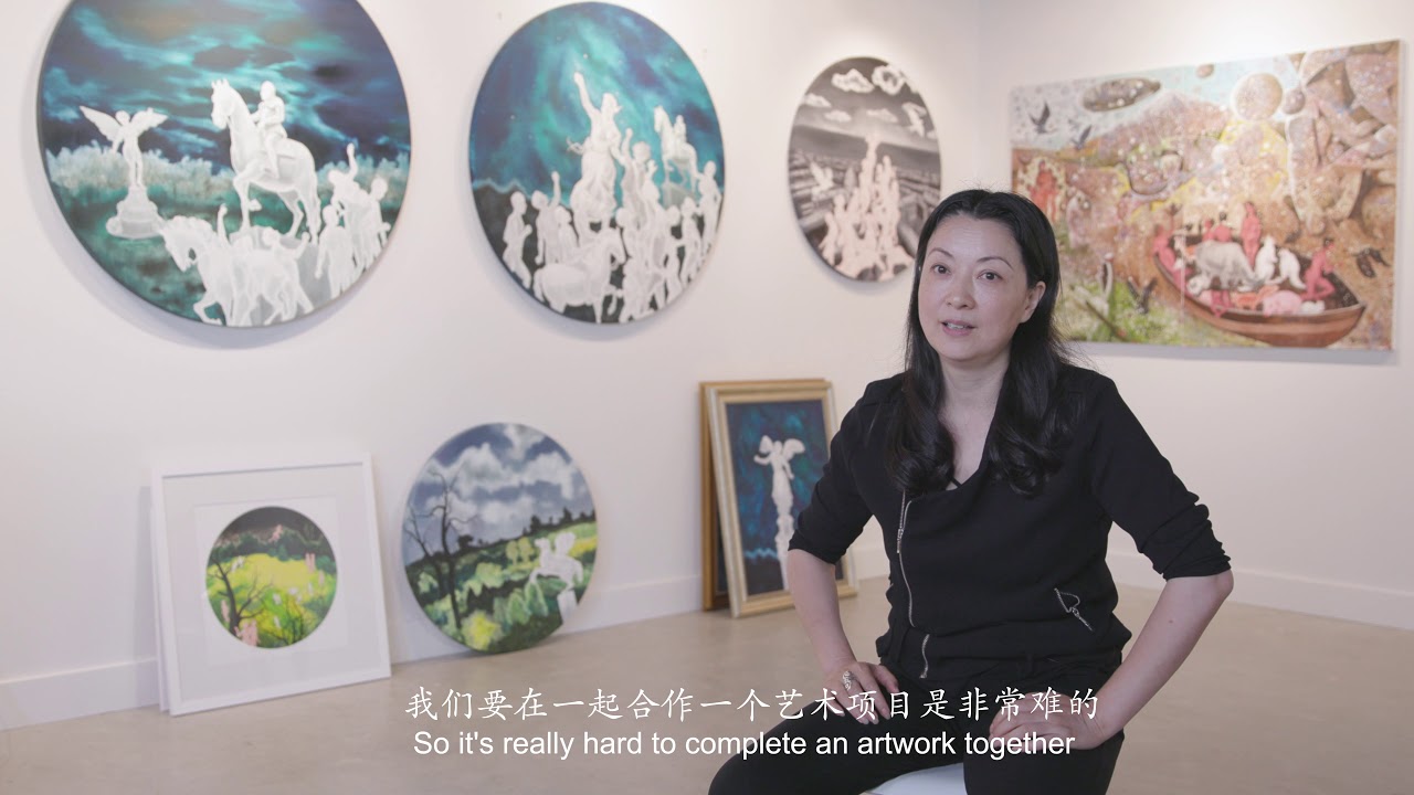 A Pantomime between two Artists (两位艺术家的&ldquo;哑剧&rdquo;）