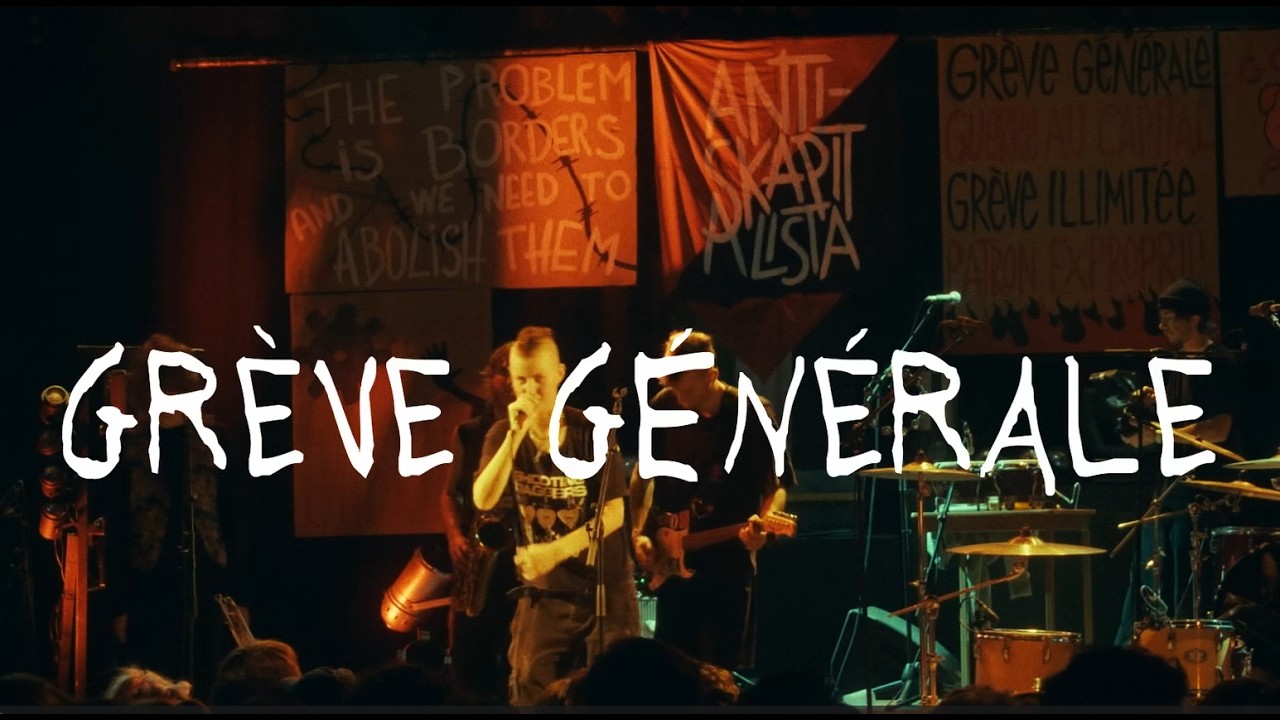 Grève Générale - Anti-Skapitalista 13/12 Release Party @ Magasin4