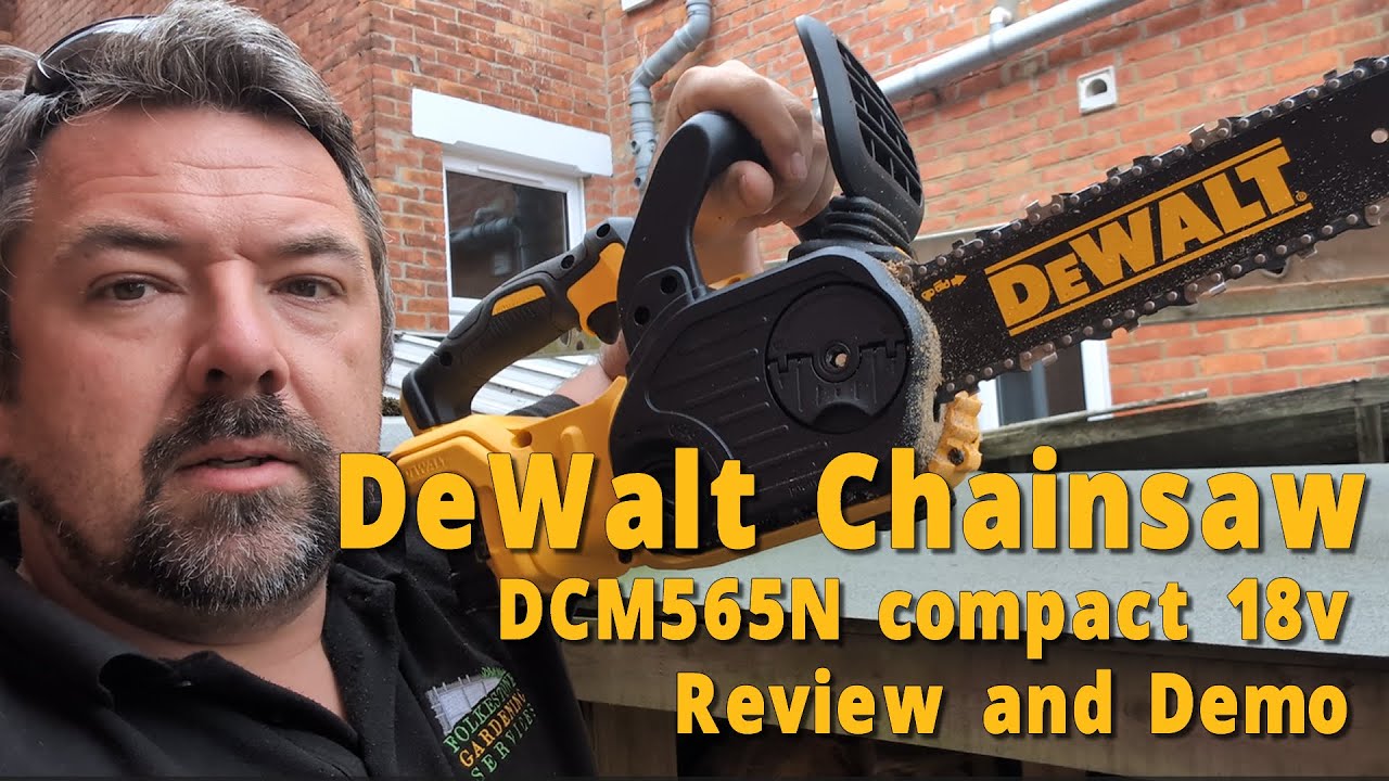 Обзор компактной бензопилы DeWalt DCM565N 18V XR — легкая, но работает ли она эффективно?