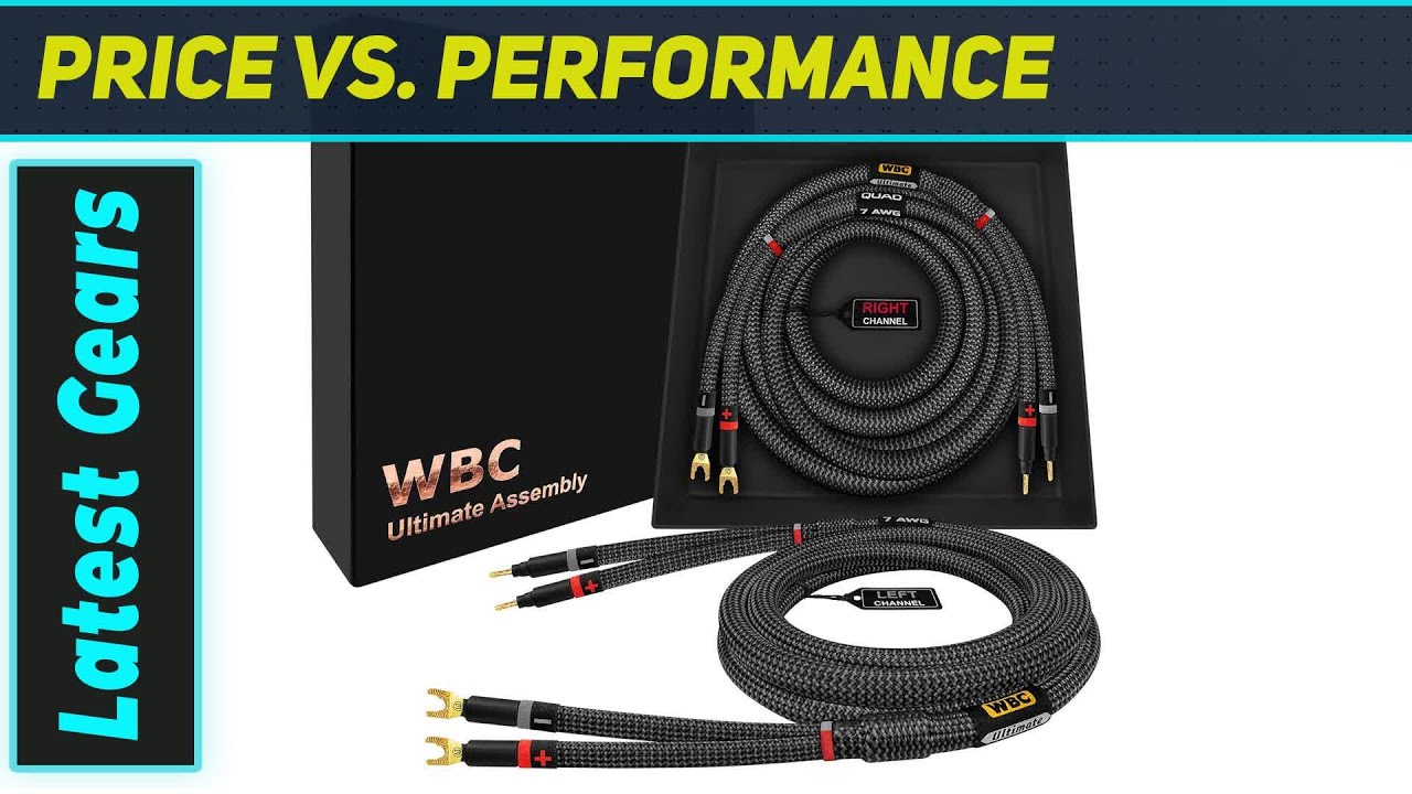 WORLDS BEST CABLES Ultimate 7 AWG: Premium Audiophile Speaker Cable