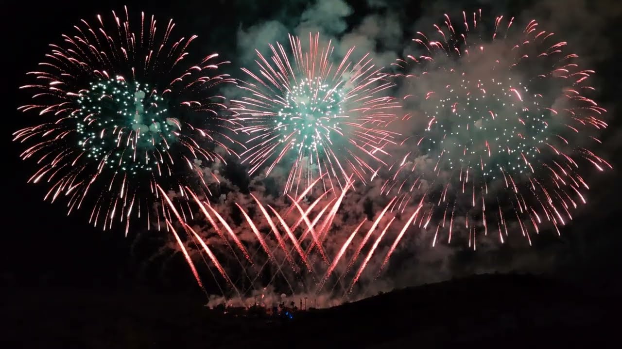 Winter blast pyrotechnics show 2026.