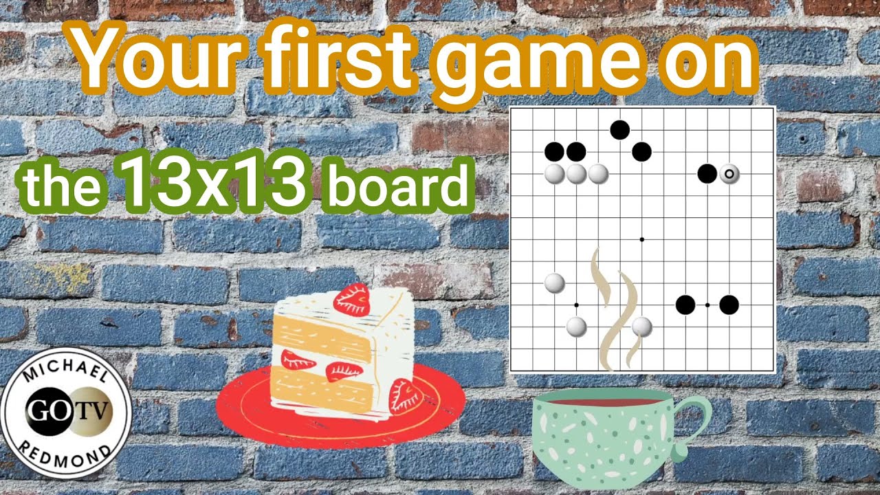 Игра в Го на доске 13x13