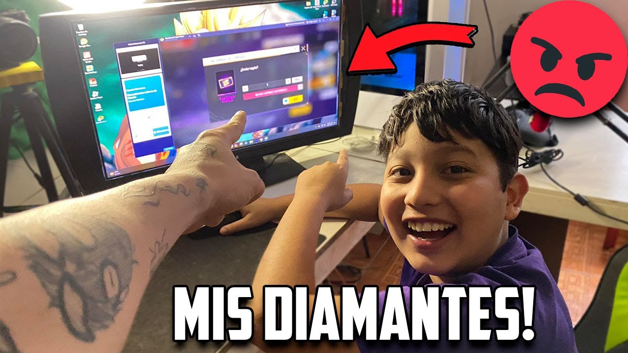 Mi Hermano se GASTA mis DIAMANTES del FREE FIRE y ESTO PASO DESPUES😡 | Jr Sizzler