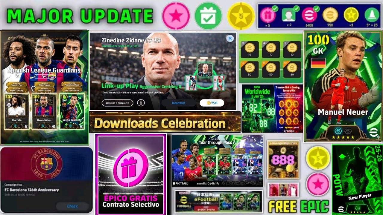 🤯 INCRÍVEL 😳 TUDO REVELADO PARA ESTA QUINTA FEIRA 🚀 TODAS AS NOVIDADES E NOTÍCIAS NO EFOOTBALL 2026🤩