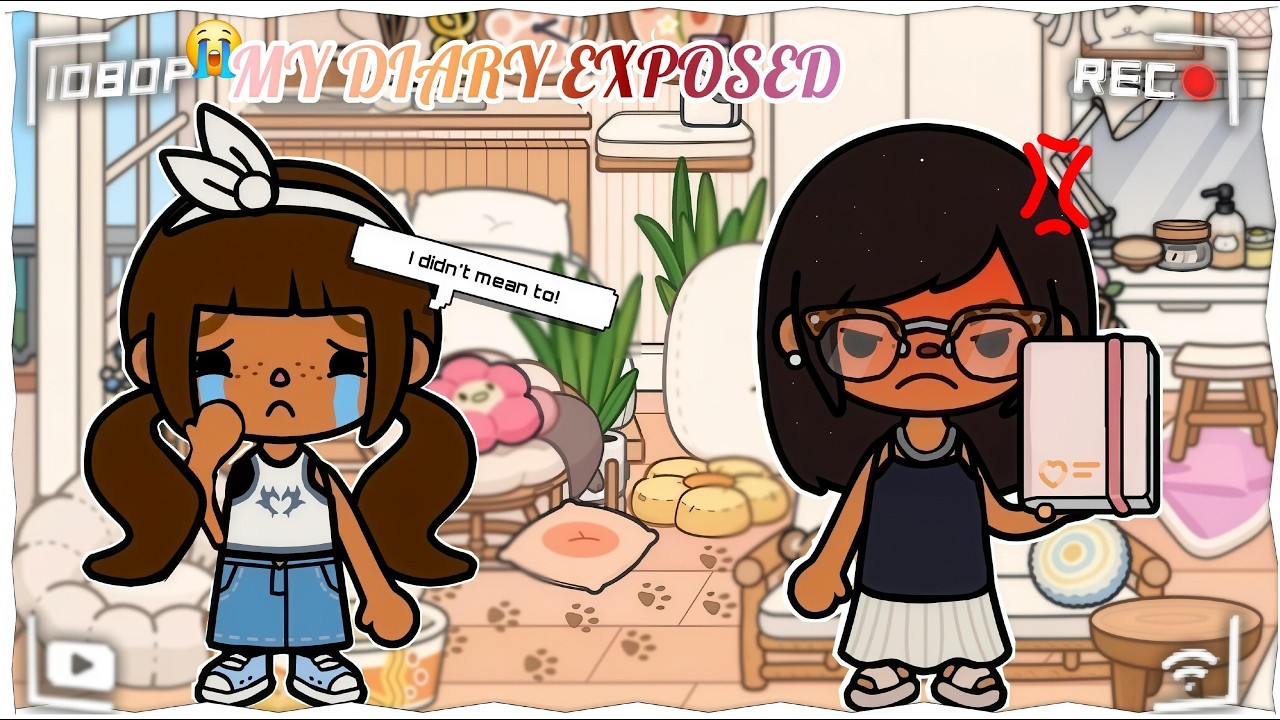 My STRICT Mom Read My Diary… | *with voice* | Toca Boca Roleplay