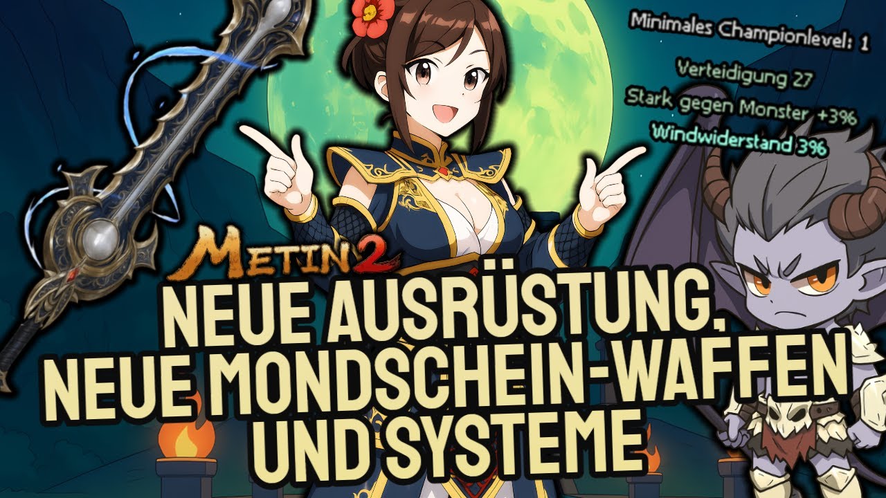 Metin2 - [ UPDATE 25.2 ] - Die neuen Mondschein-Waffen, neue Ausr&uuml;stung und Systeme!
