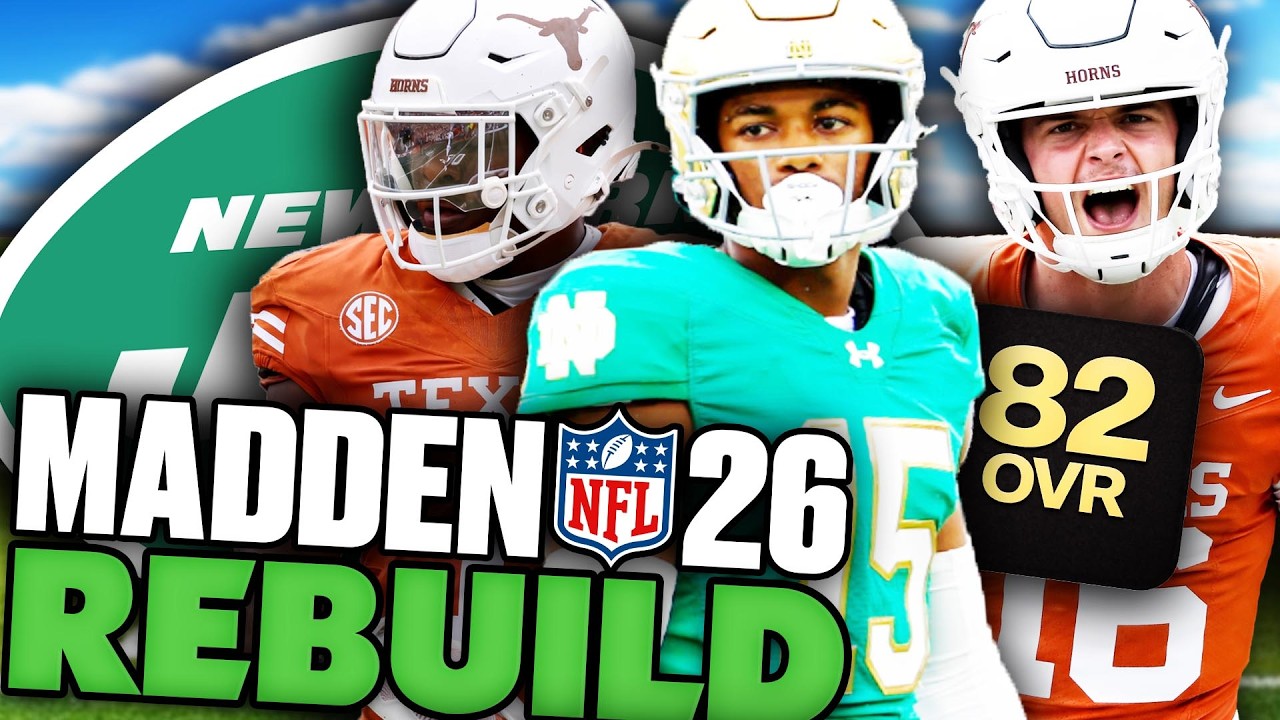 Rebuilding The New York Jets After They Traded for Minkah Fitzpatrick! Madden 26 Franchise