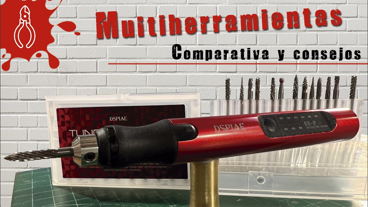 🛠️ Mini-taladro DSPIAE ES-P y otras MULTIHERRAMIENTAS para modelismo | Análisis y comparativa