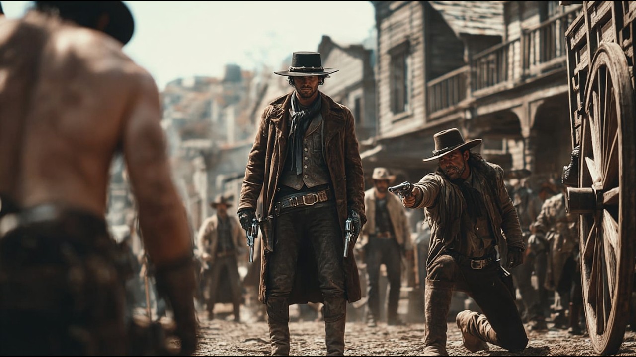 💣 CUATRO PISTOLEROS lo BUSCARON… ¡Solo Uno Sobrevivió! | Western Clásico | Película en Español