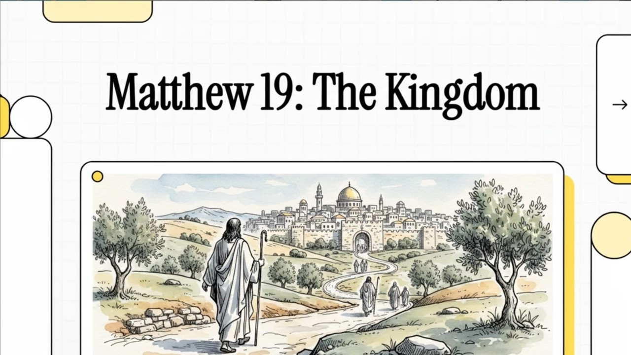 Matthew 19 - The Kingdom