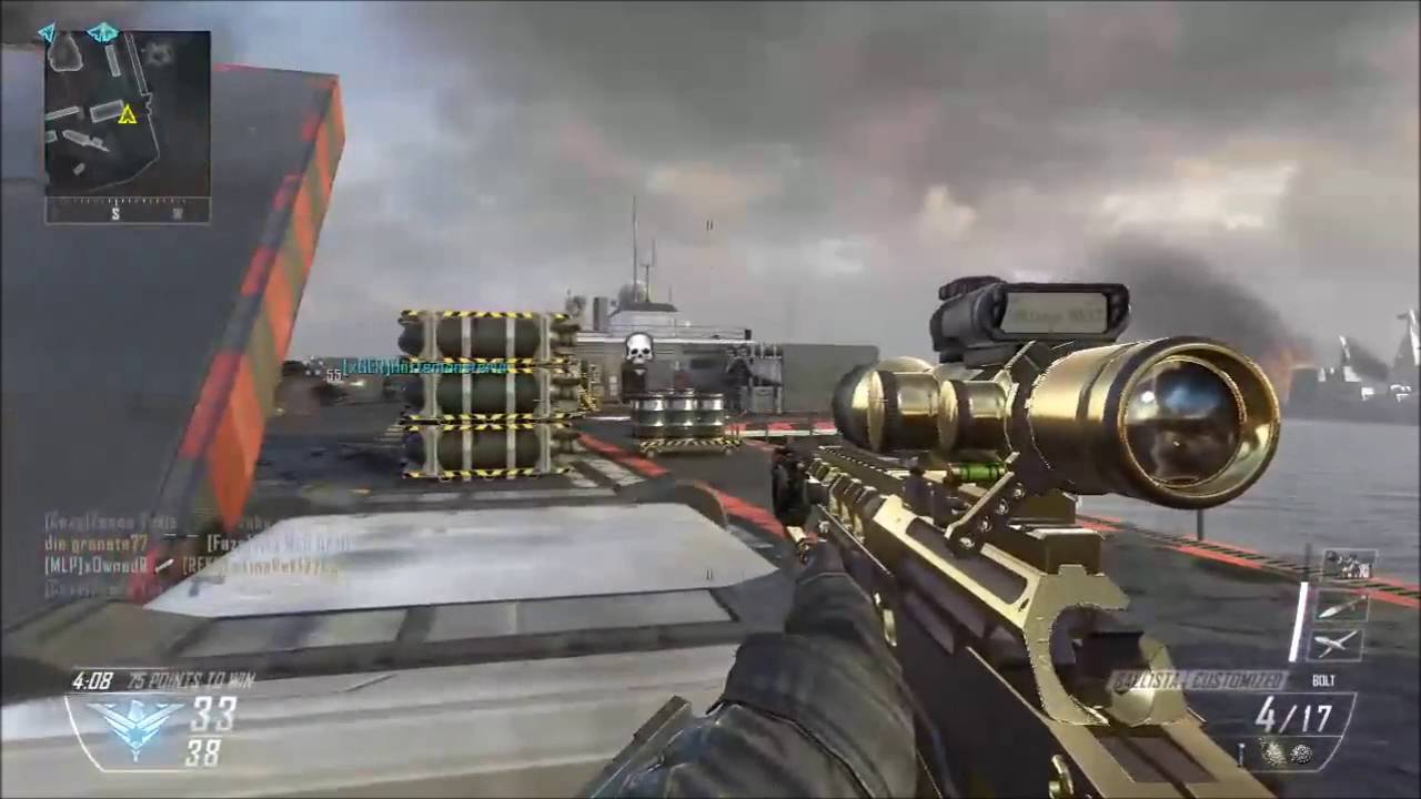 Call of Duty &Beta;&Omicron;2-Sniping montage II