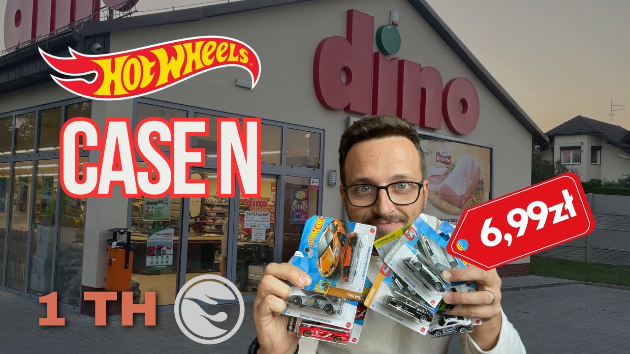 Nie tylko PROMOCJA, ale i DOSTAWA ! DINO w końcu z CASE N | HOT WHEELS HUNTING