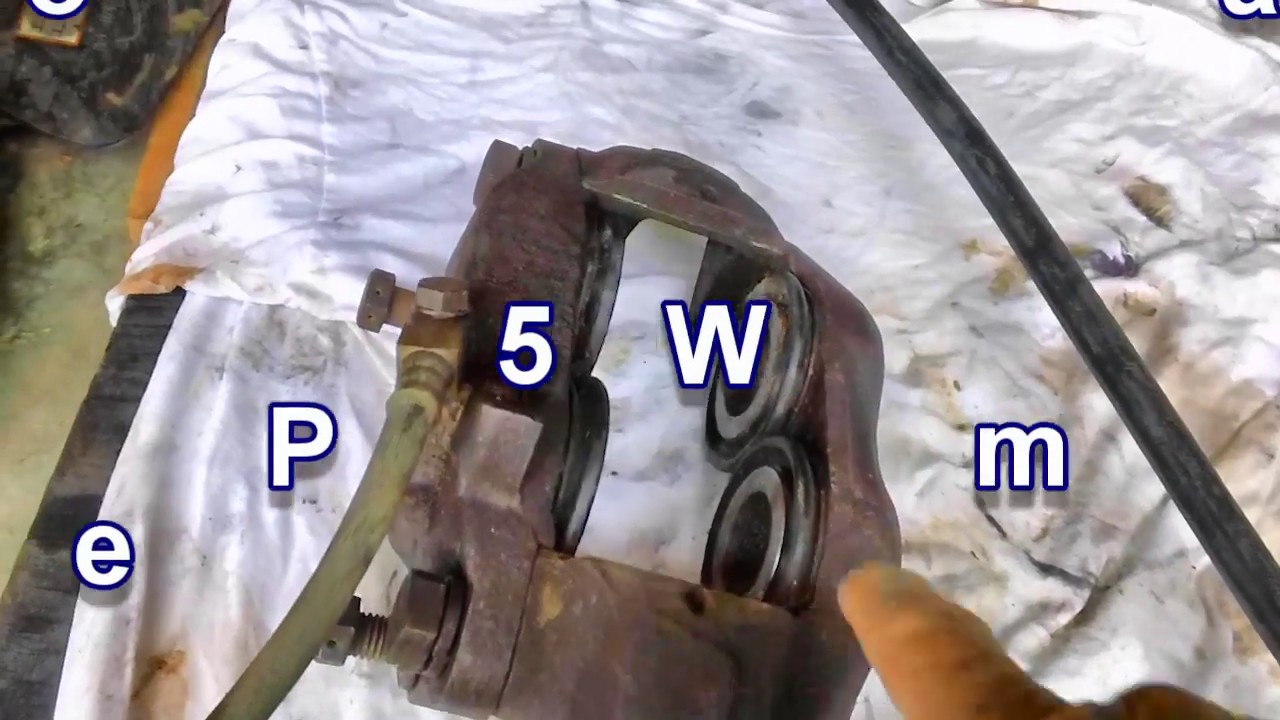 1966 Ford Thunderbird repair and refurbishment (Part 57). Front brake calipers.