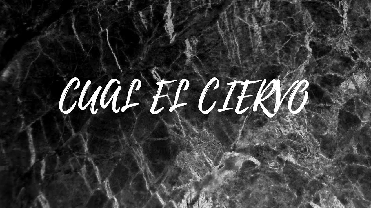 CUAL EL CIERVO (AS THE DEER) - VIDEO LYRICS