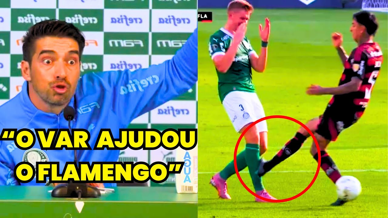 🚨BOMBA! Abel Ferreira volta a CHORAR pelo VAR da final contra o Flamengo