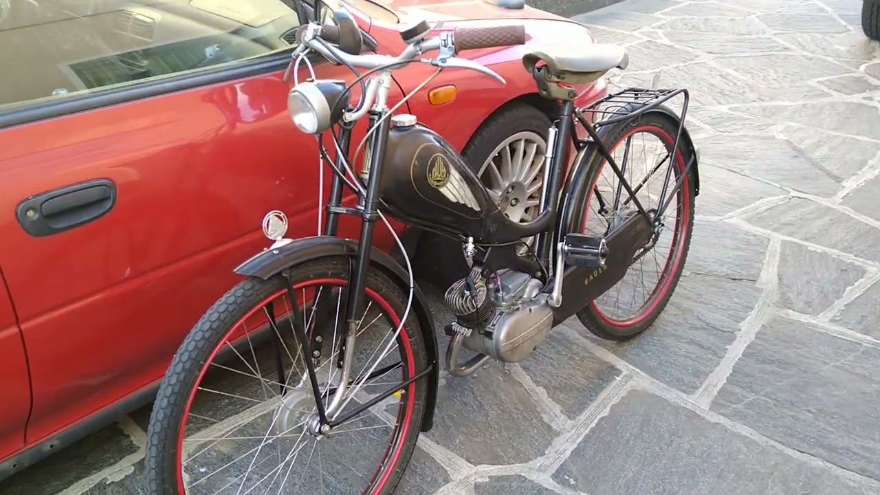 Restoration vintage Bauer Sachs B50 year 1954