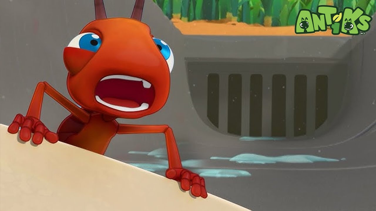 Flailing in the Drain! 🤽‍♂️ | ANTIKS 🐜 | Old MacDonald's Farm | Animal Cartoons for Kids