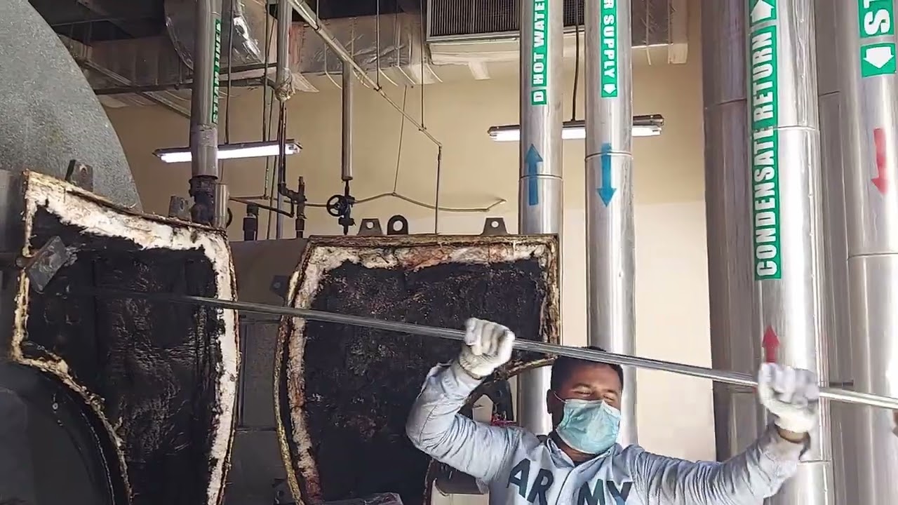 إصلاح وصيانه الغلايات البخاريه ٤ steam boilers reapair