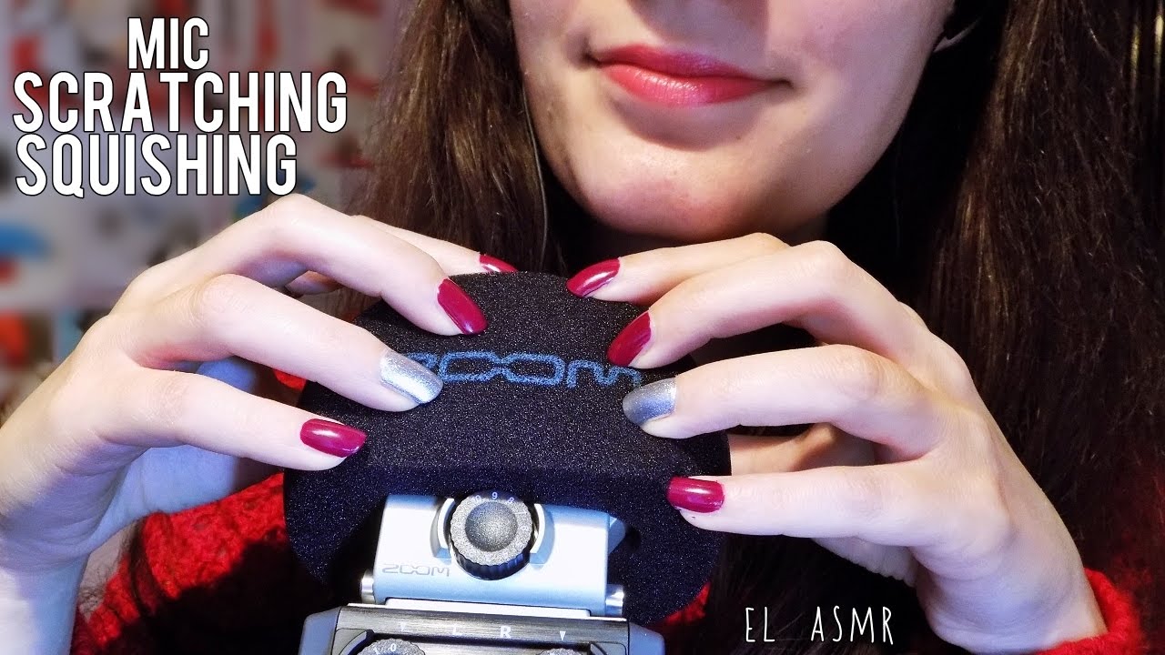 ★ASMR italiano★ MIC SCRATCHING|SQUISHING! Sussurri|Soft voice *zoom h6* Chiacchiere♥