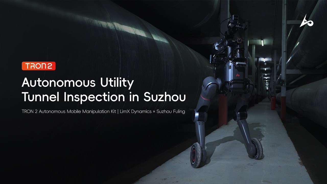 TRON 2 in Action: Autonomous Utility Tunnel Inspection