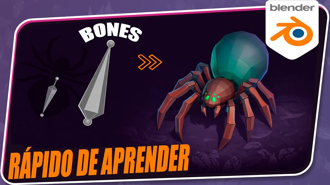 Rig de BONES no BLENDER 3D | FÁCIL