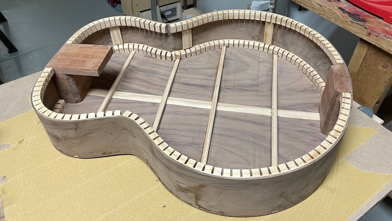 Installing Acoustic Guitar Kerfing